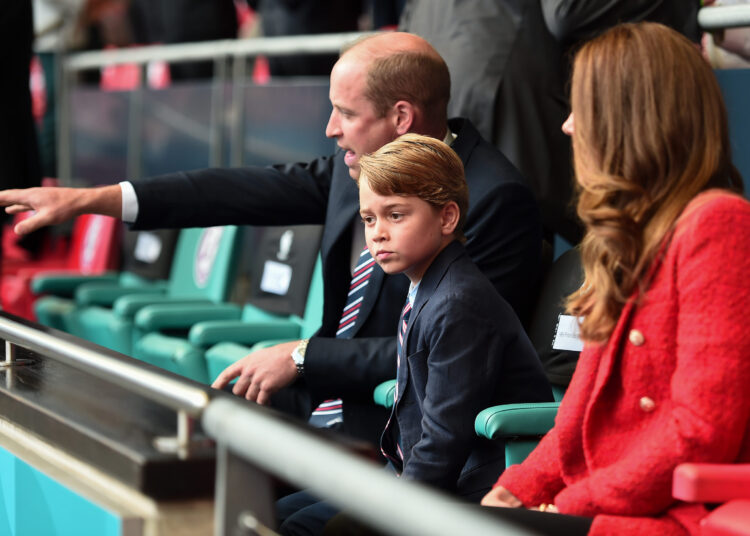 Prince George Winning Hearts Around The World During A FootBall Match