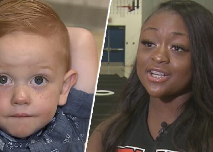 The cheerleader who saved a boy’s life