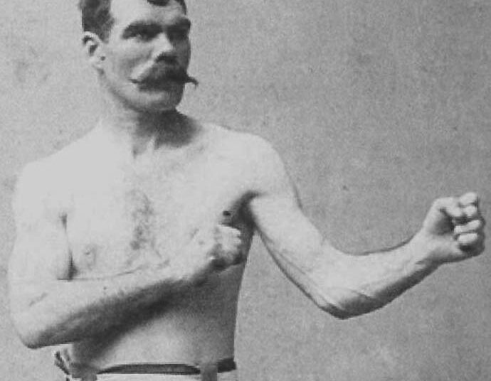 The old-timey boxing stance explained