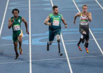 How four Paralympic athletes defeated an Olympic  gold medal-winning time
