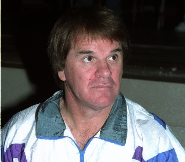 How did Pete Rose receive his nickname Charlie Hustle?