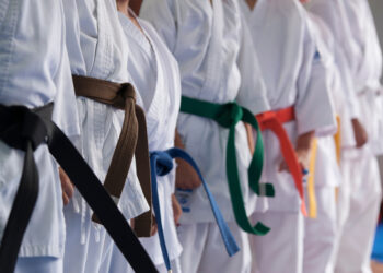 The origin of color belts in martial arts