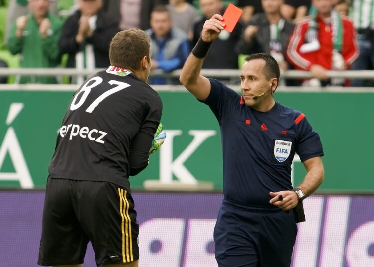 The insane game with ten red cards